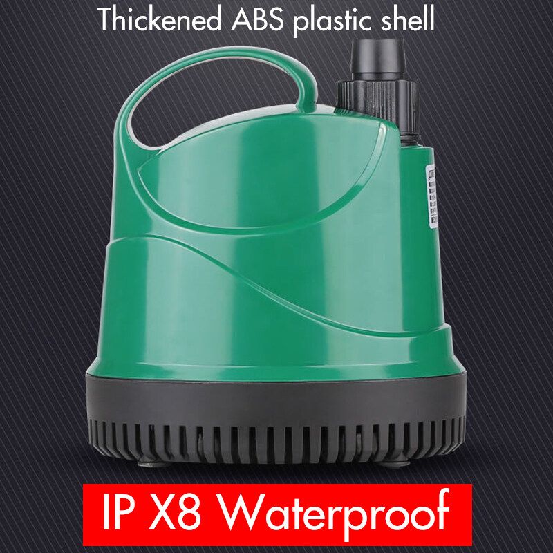 220V 15/20/40/55/80/130W 4500L/H Submersible Water Pump Saving For Aquarium Fish Tank New Lgp-1000l Bottom Suction Pump 15W   12mm Water Pipe 2m Null