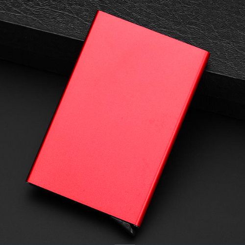 Anti-theft Aluminum Pop Atm ID Credit Card Holder