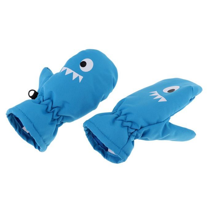 Winter Kids Waterpoof Hand Warmers Sport Ski Snow Blue M