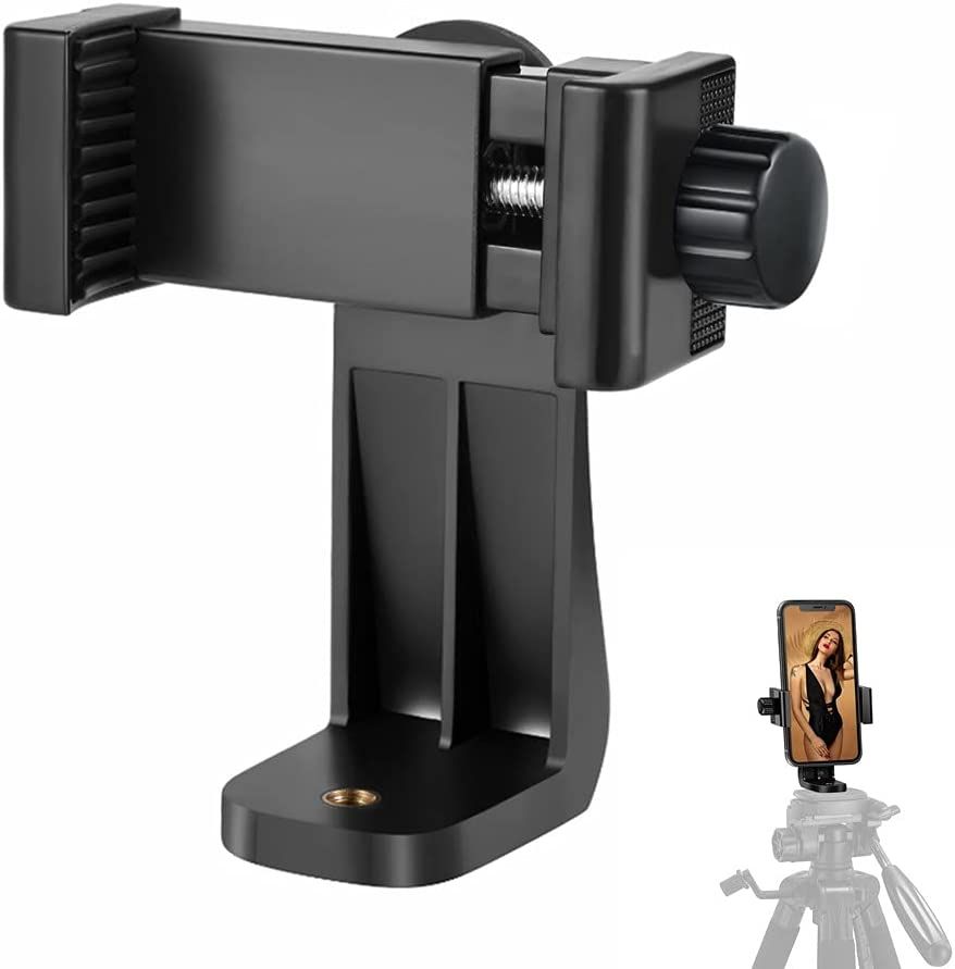 360 Degree Mobile Holder Mount Bracket For Tripod