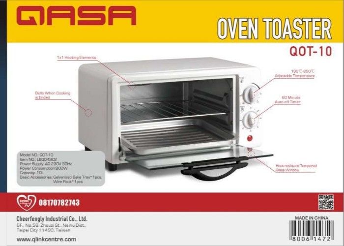 Oven Toaster - 10Liters