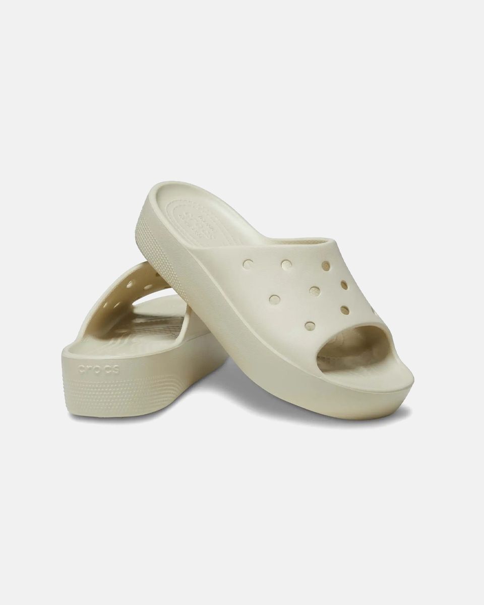 Classic Platform Slide In Bone