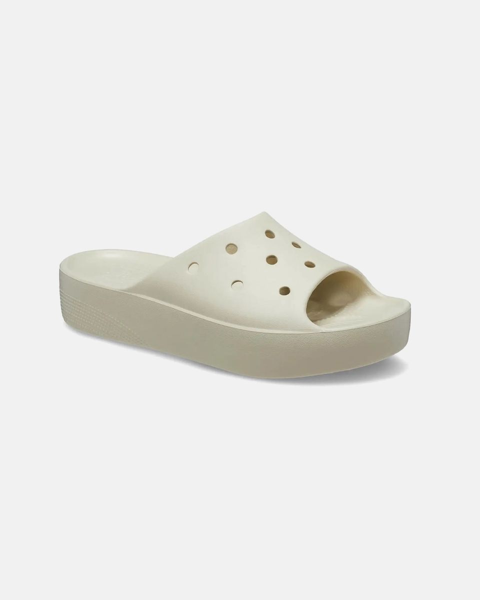 Classic Platform Slide In Bone