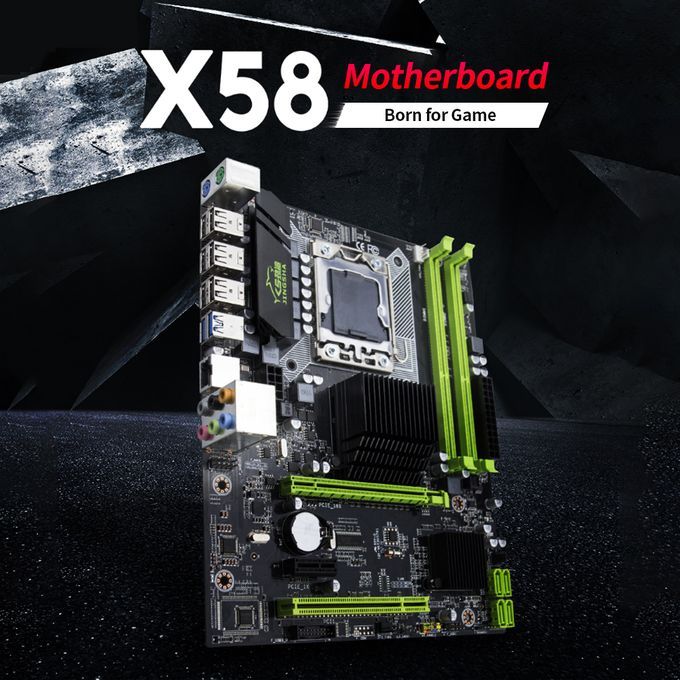 Jingsha X58 Motherboard 5675 DDR3 1366PIN Mainboard