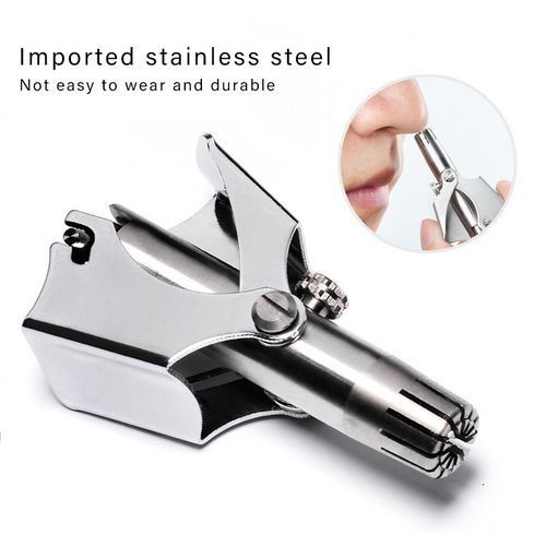 Spot One Piece Of Hair Nose Hair Trimmer Stainless Steel
