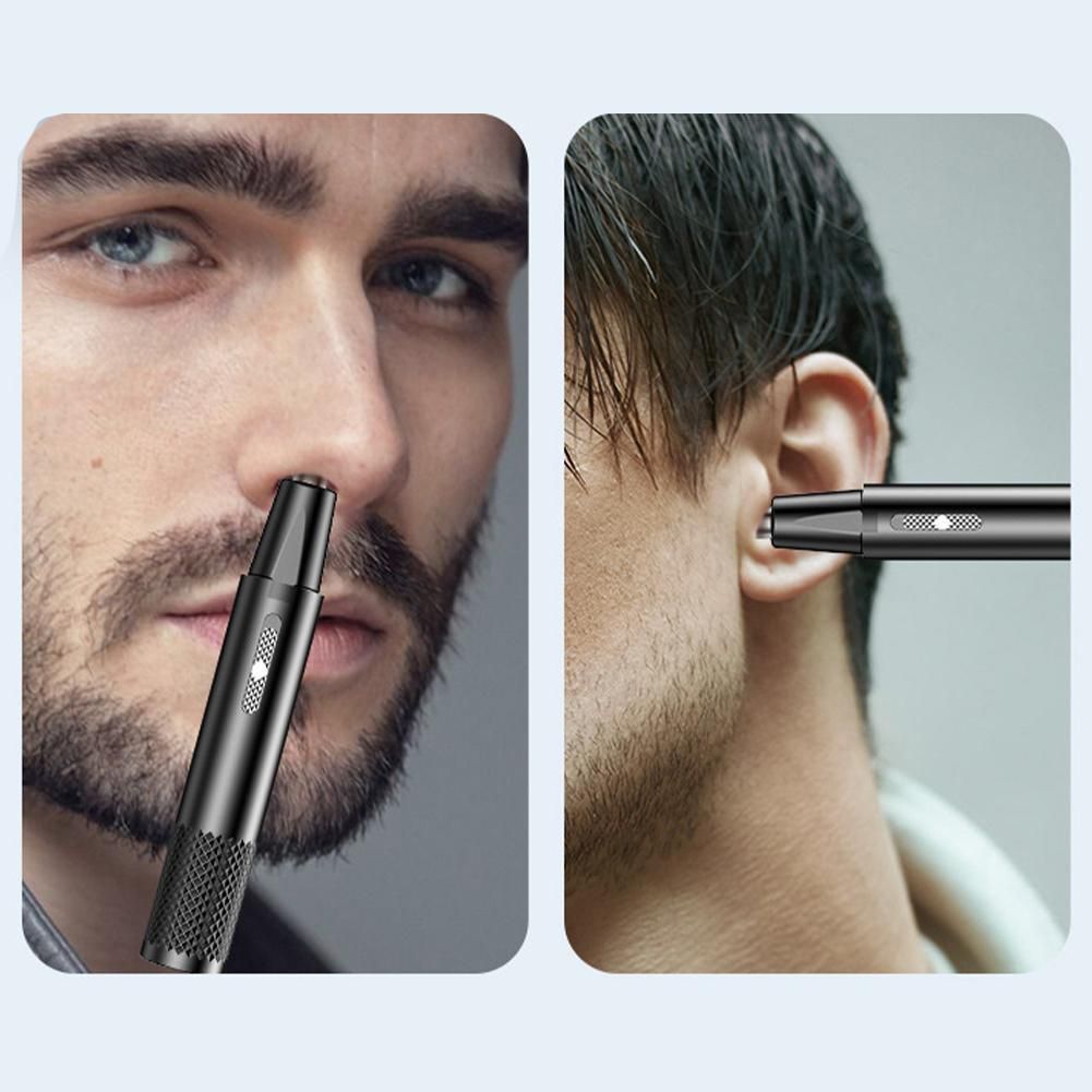 USB Electric Nose Hair Trimmer Female Nose  Electric Eyebrow Trimmer Epilator For Nose  Neck Eyebrow Epilator
