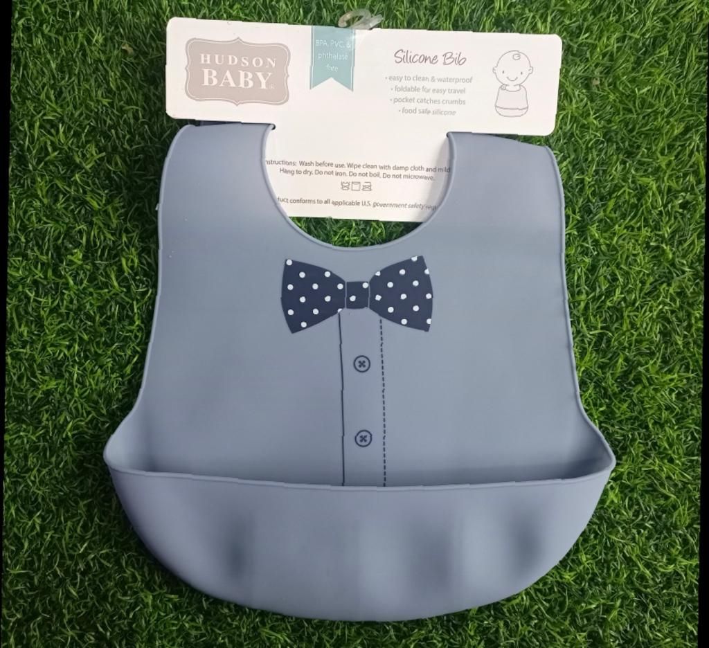 1pcs Baby Soft Silicone Bibs