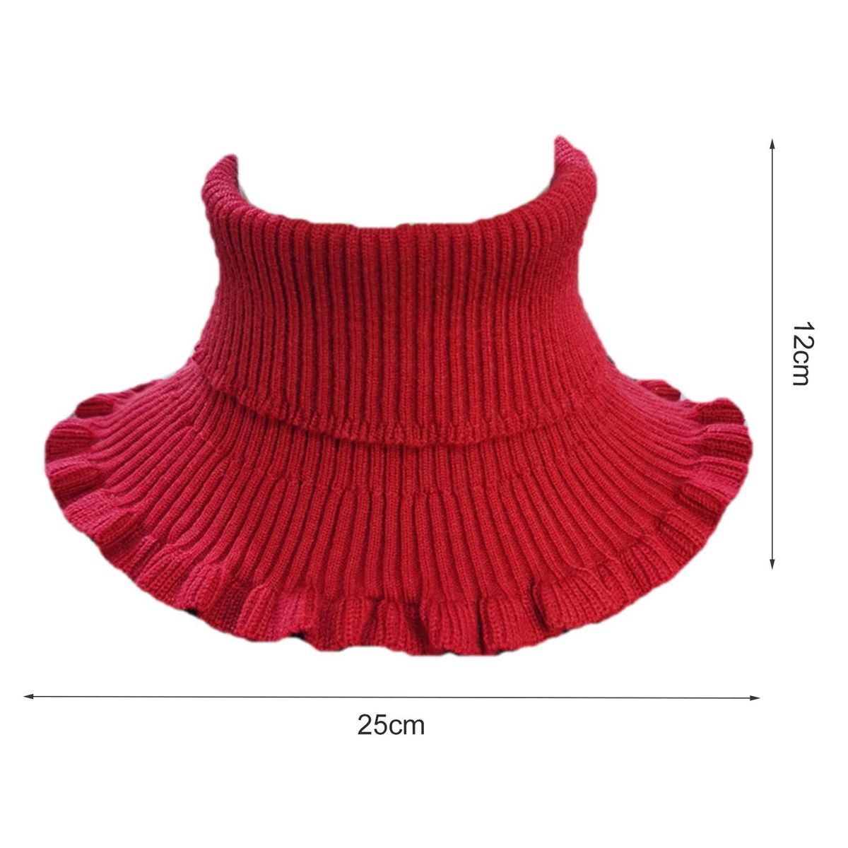 Scarf High-necked Skin-friendly Elastic Fiber-Beige