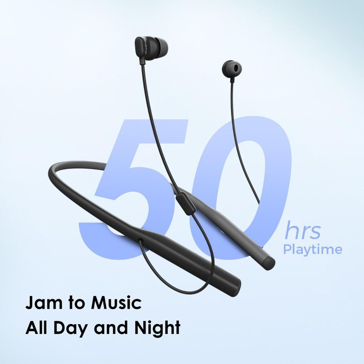 Oraimo Necklace 4 Dual EQ Multiple Connection 50-hr playtime Quick Charge Neckband Earphone OEB-E50D