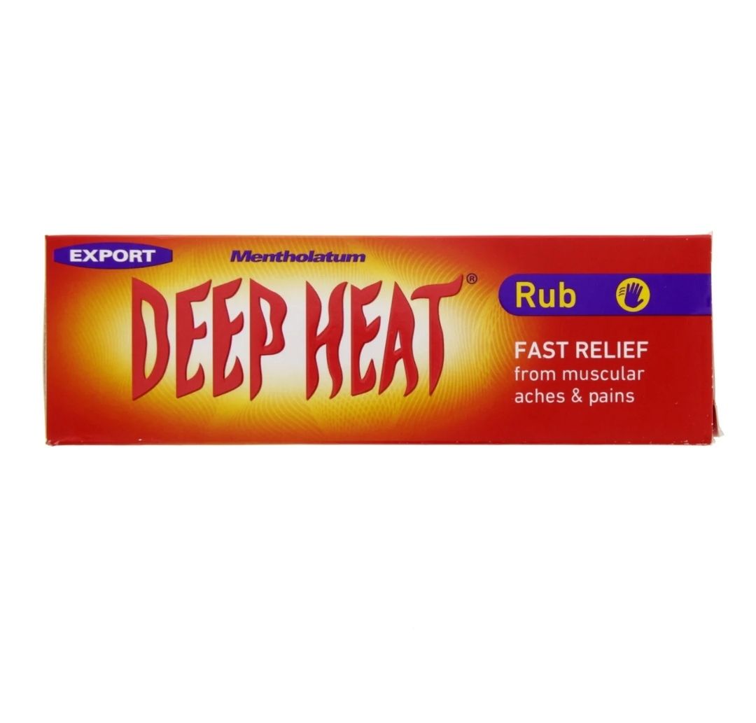 Mentholatum Deep Heat Rub For Muscle/Bone/Nerves/Vein Pain