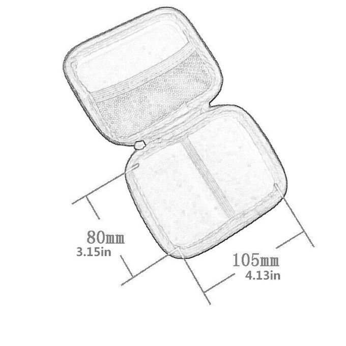 Data Line Package Digital Storage Box Charging Storage Bag Shockproof Large