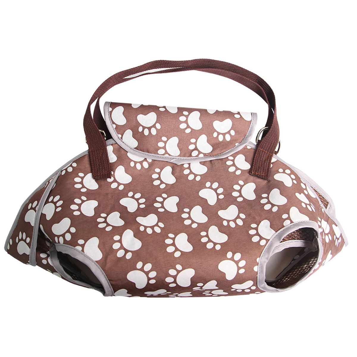 Travel Shoulder Bag Traveling Kennel Handbag  Brown M