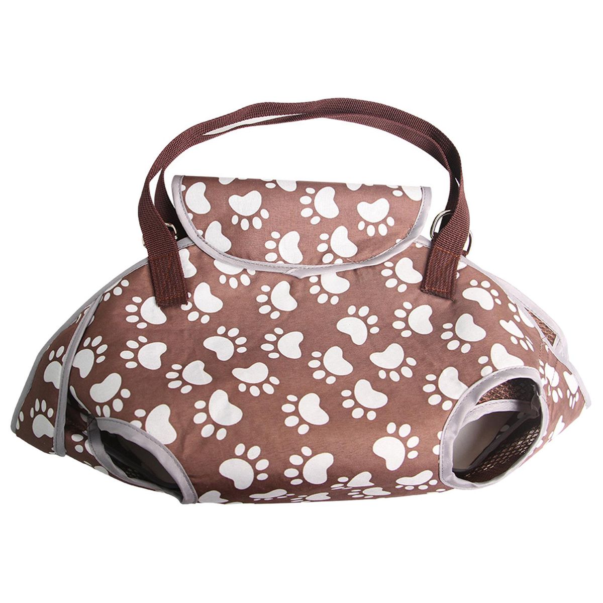 Travel Shoulder Bag Traveling Kennel Handbag  Brown M