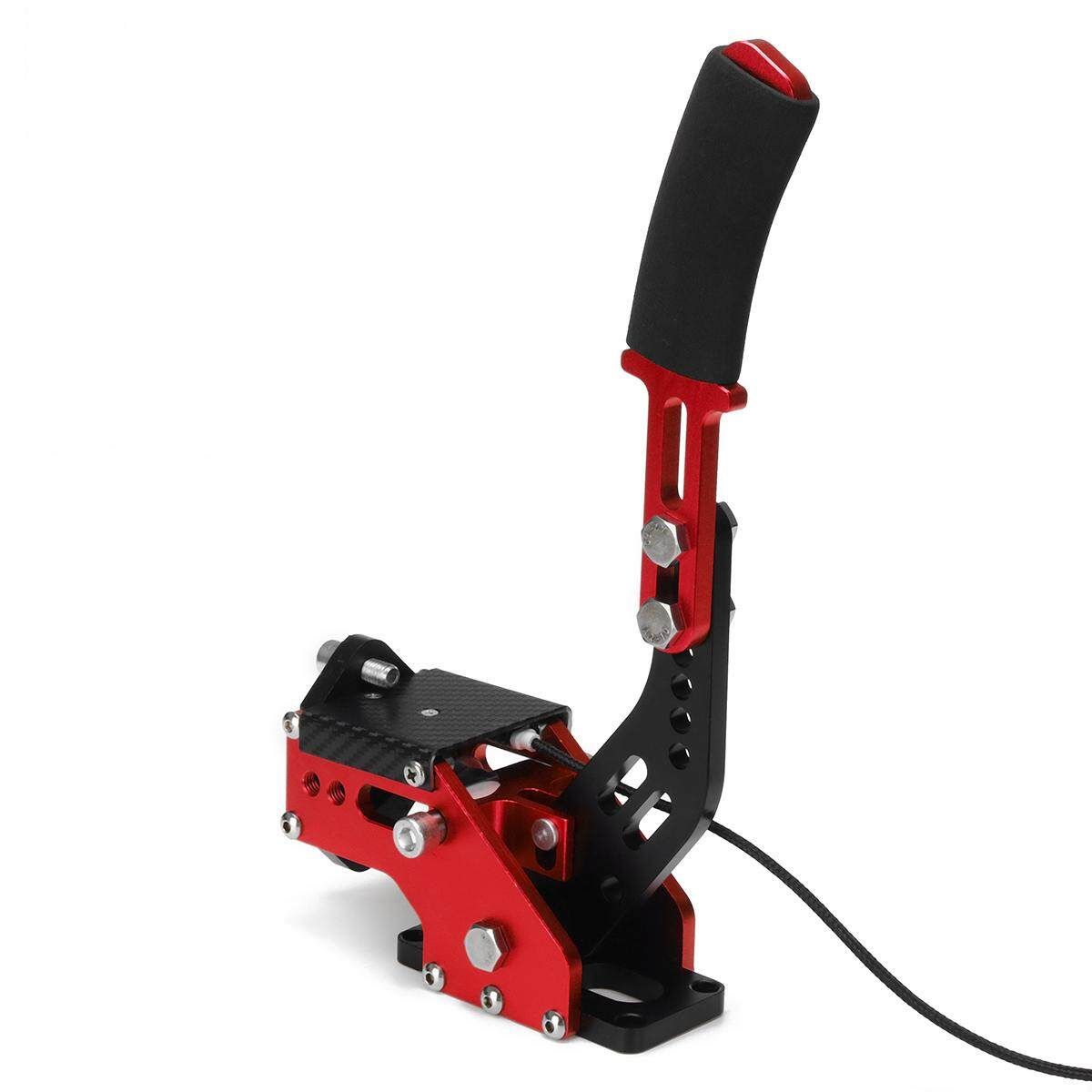 USB Handbrake SIM 14Bit W/Clamp For Racing Games G25/27/29 T500 FANATECOSW DIRT-Red Red (red)