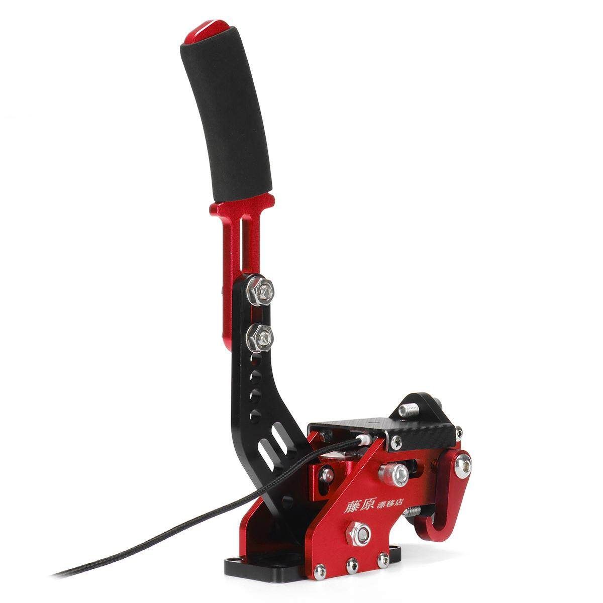 USB Handbrake SIM 14Bit W/Clamp For Racing Games G25/27/29 T500 FANATECOSW DIRT-Red Red (red)