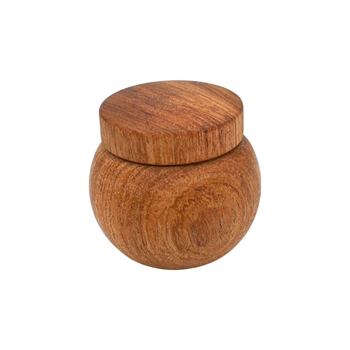 Bird Feeding Utensils Mini Storage Tank Parrot Feeder Wooden Color