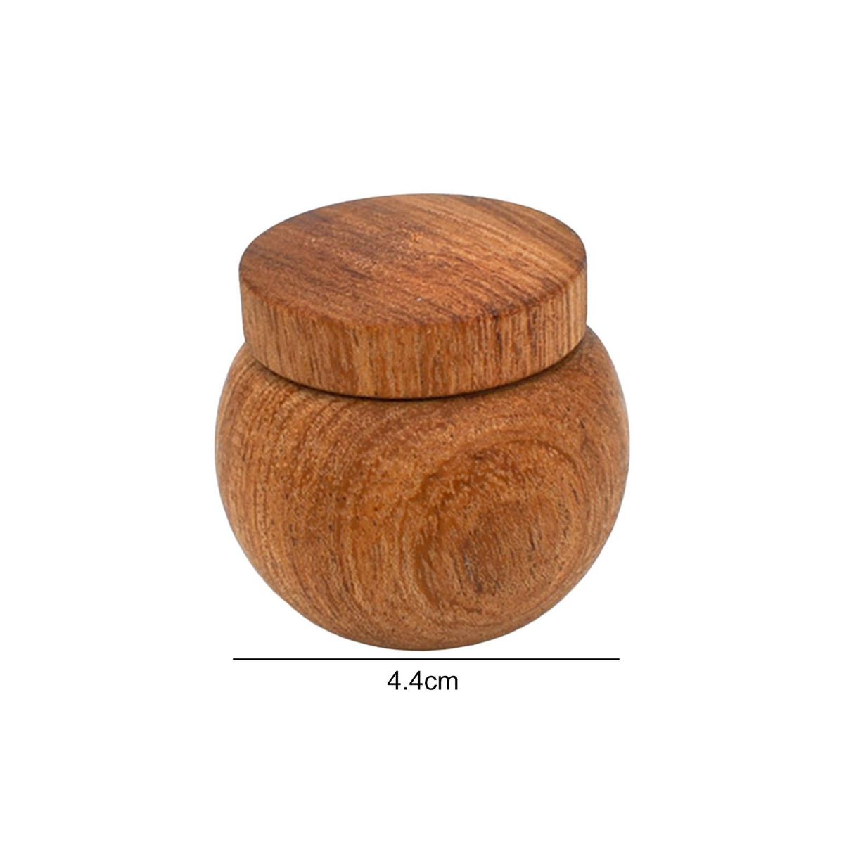 Bird Feeding Utensils Mini Storage Tank Parrot Feeder Wooden Color