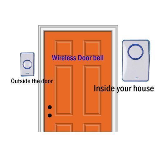 Battery Powered Automatic Wireless Doorbell Outdoor And Indoor Door Bell