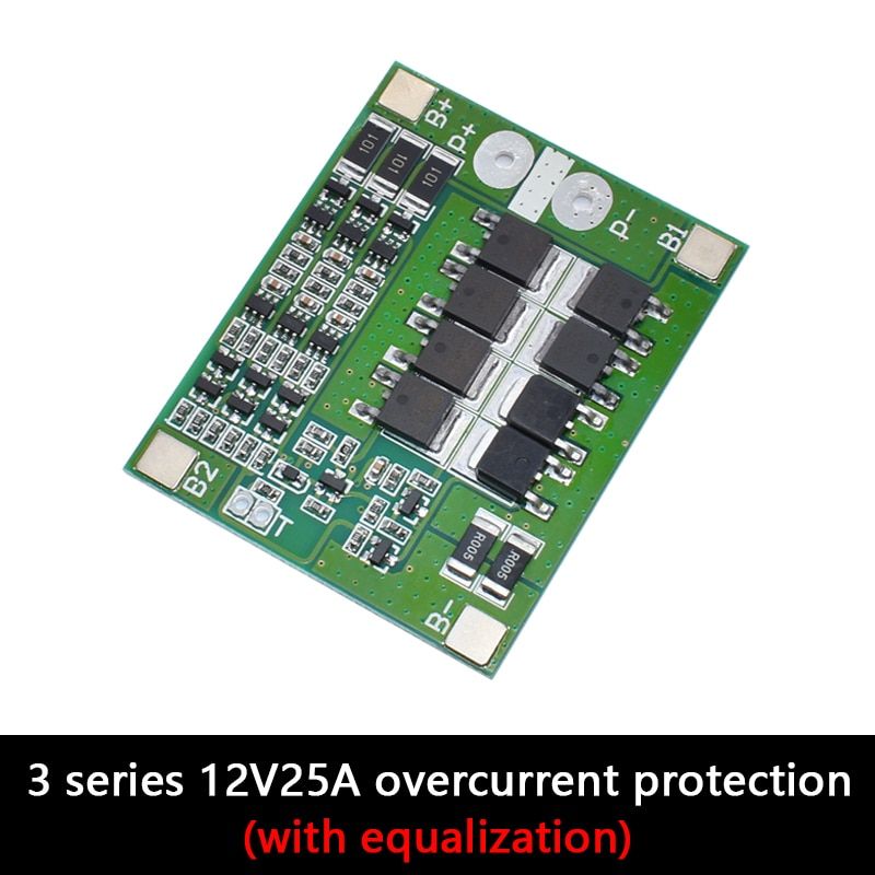 3S/4S 20 40A 60A Li-ion Lithium Battery Charger Protection Board 18650 BMS Drill Motor 11.1V 12.6V/14.8V 16.8V Enhance/Balance