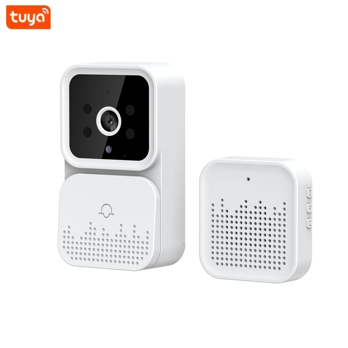 Tuya Smart Video Doorbell Wireless HD Camera PIR Motion