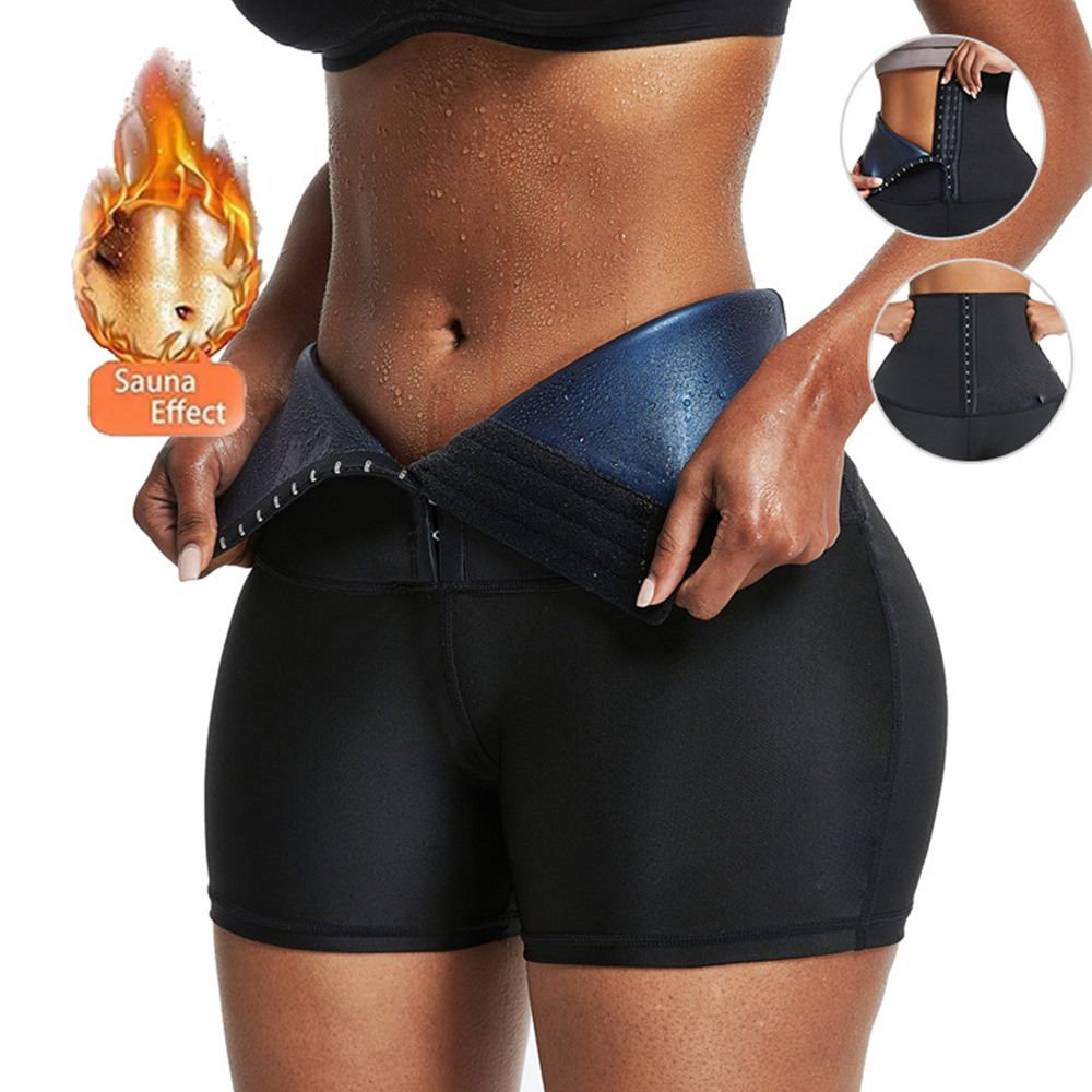 Waist Trainer Sweat Sauna Pants Body Shaper Slimming Pants Tummy Control Shapewear Thermo Sweat Leggings Fitness Workout Fajas