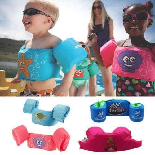 Children's Arm Ring Float Life Jacket - Green