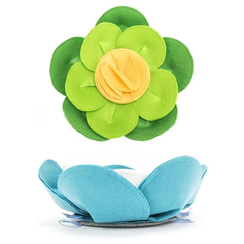 Dog Nosework Search Sniffing Mat Pet Stress Release IQ Training Slow Eat Bowl Pet Sniffing Mats Portable Pet Toy, A