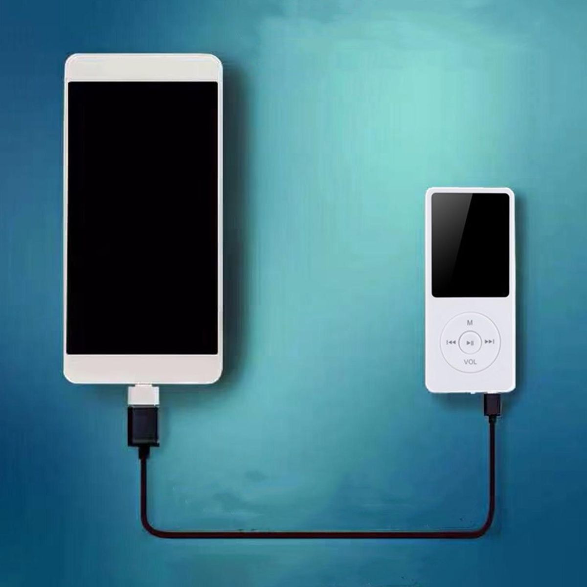 Mp4 Player with 16gb Memory Portable Mp4 Player with Built-in Speaker White
