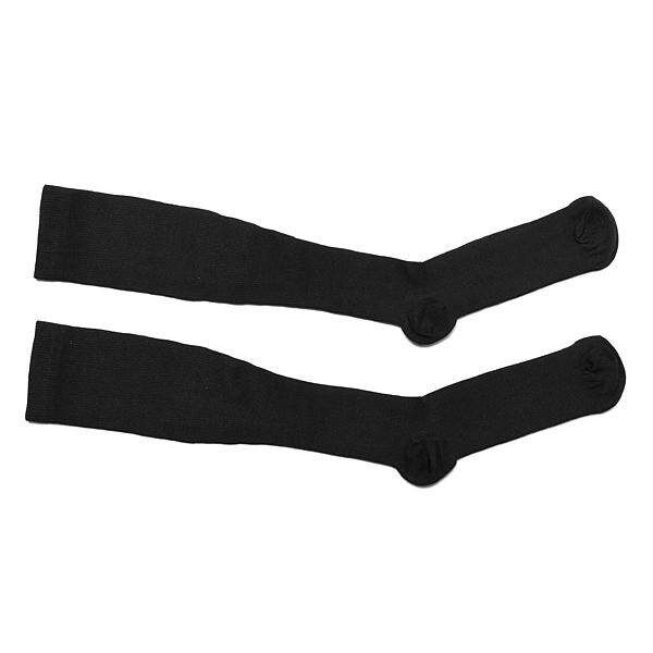 Unisex Copper Compression High Socks Anti-Fatigue Pain Relief Stockings Black (Intl)