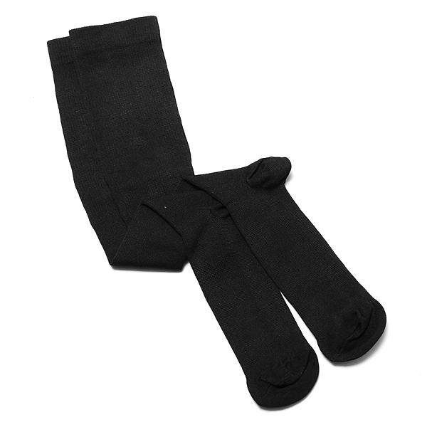 Unisex Copper Compression High Socks Anti-Fatigue Pain Relief Stockings Black (Intl)