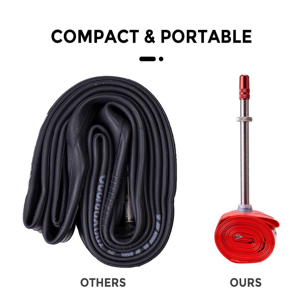 2 Pack Bike Inner Tube Ultralight TPU Road Bicycle Inner Tube Tire French Valve