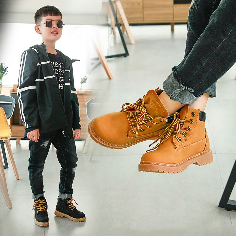 Boys Outdoor Shoes Mountaineering Boots