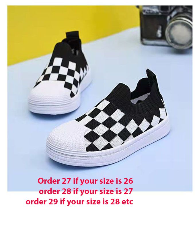 Kids Breathable Socks Casual Shoe Sneakers.