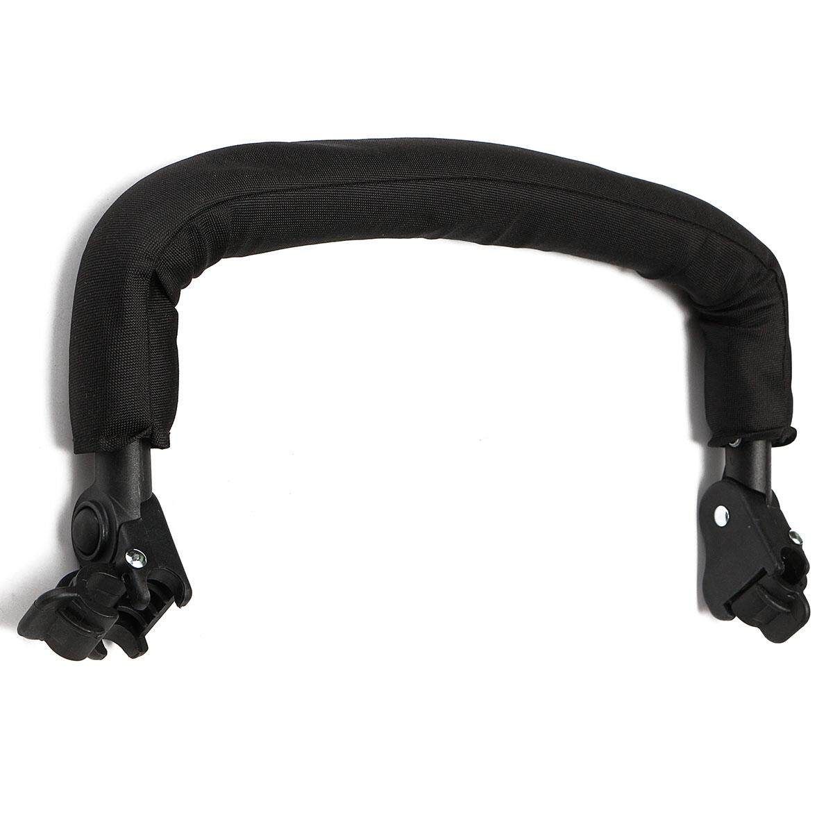 Adjustable Generic Handle Handlebar Armrest Bumper Bar For Baby Stroller Grip Black