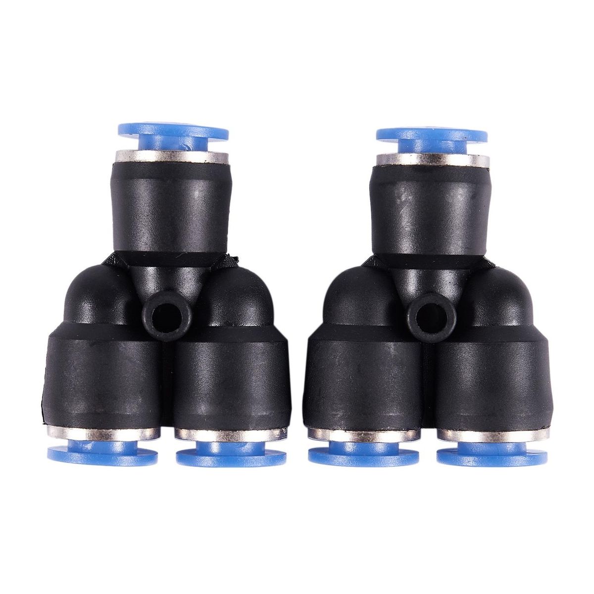6 mm to 6 mm Y Shaped Push In Connector Compressed Air