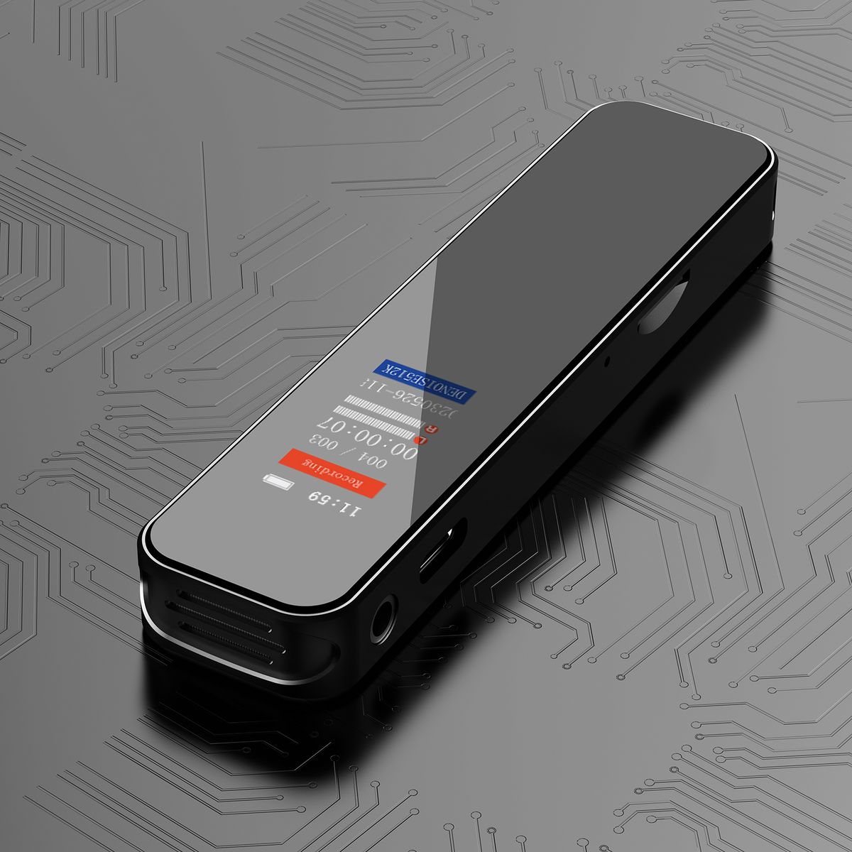 64GB Digital Voice Recorder Voice Activated Audio