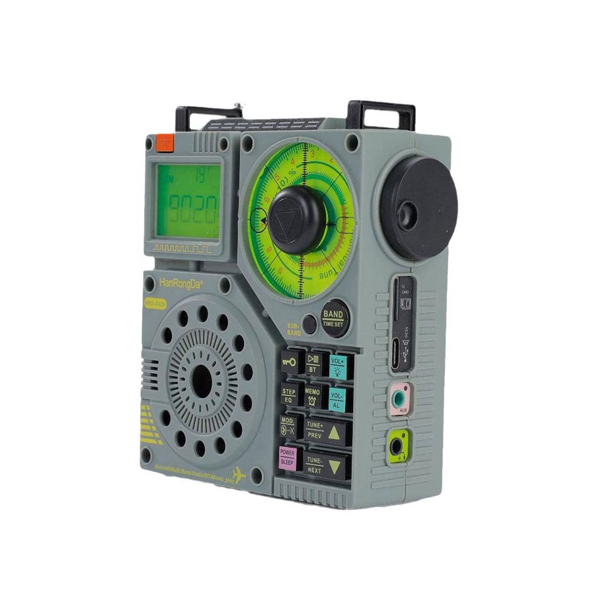 Portable Multiband Radio MF MW SW VHF Aviation Band