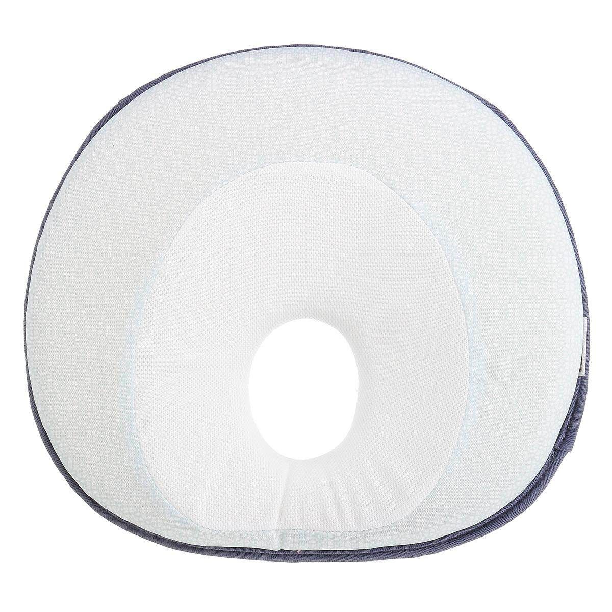 Baby Correction Sleep Children Anti Roll Cushion Pad Newborn Flat Head Pillow White