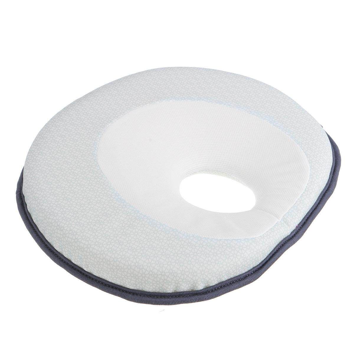 Baby Correction Sleep Children Anti Roll Cushion Pad Newborn Flat Head Pillow White