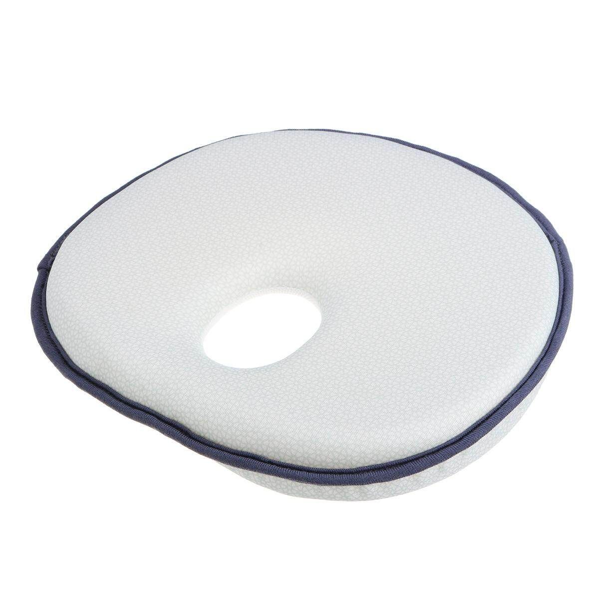Baby Correction Sleep Children Anti Roll Cushion Pad Newborn Flat Head Pillow White