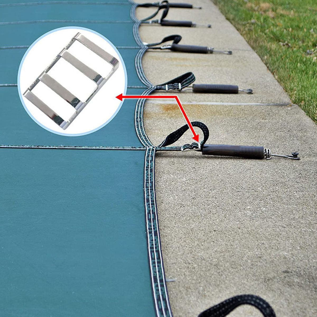 Cover Patch Stainless Steel Easy Install Buckle Stainless Steel