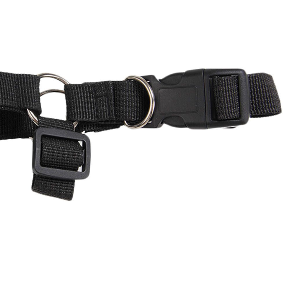 Adjustable Dog Muzzle For  Soft Dog Mouth Cover Anti Black L
