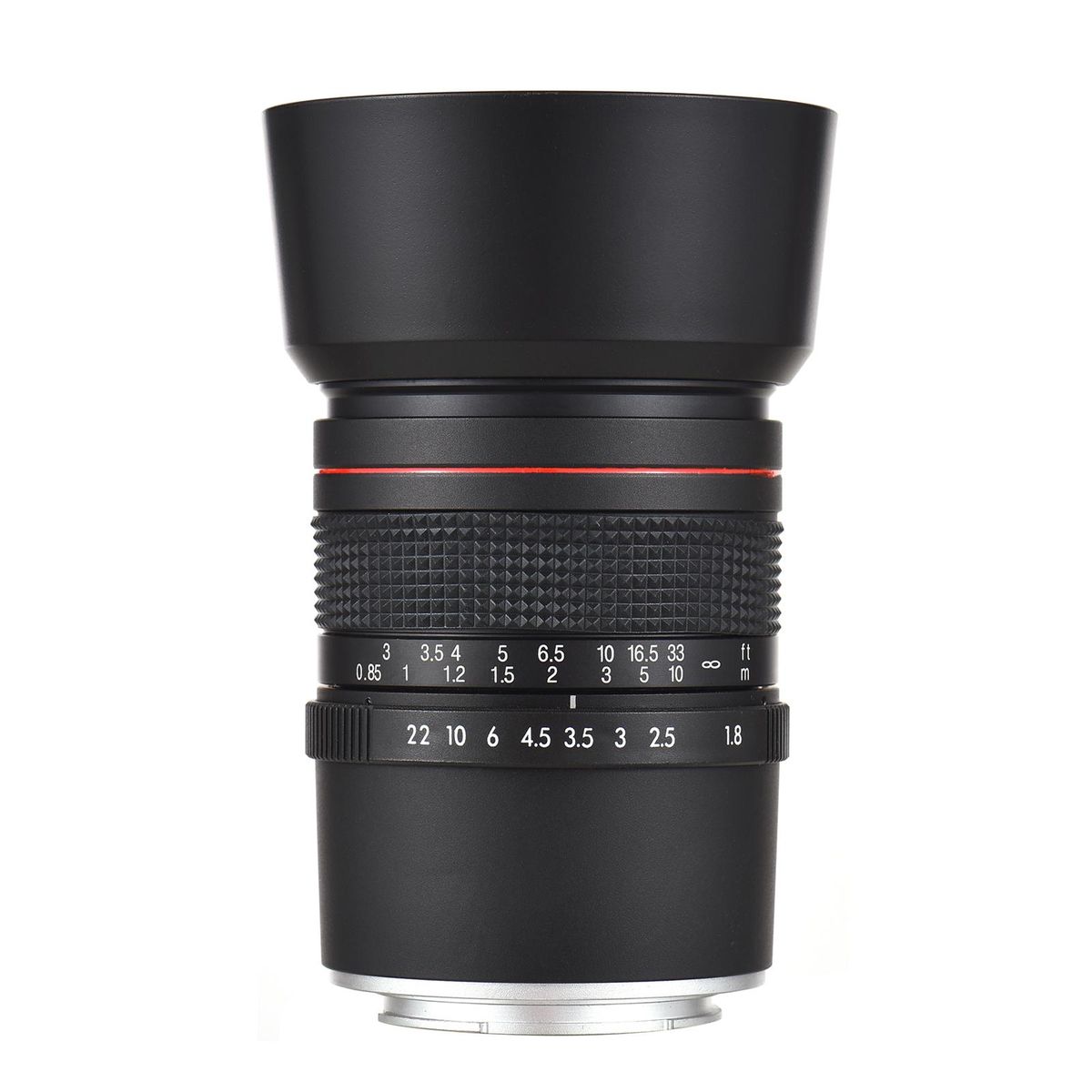 Andoer 85mm F1.8 Medium Telephoto Camera Lens Large Aperture Full Frame Portrait Lens Manual Focus Replacement for Sony A7/A7II/A7III/A7R/A7RII/A7RIII/A7SII/A9/A6400/ A6500/A6300/A6000/A5100 E-Mount Cameras