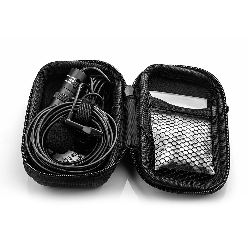Professional Lavalier Clip-on Microphone Mic 3.5mm 6 Meters