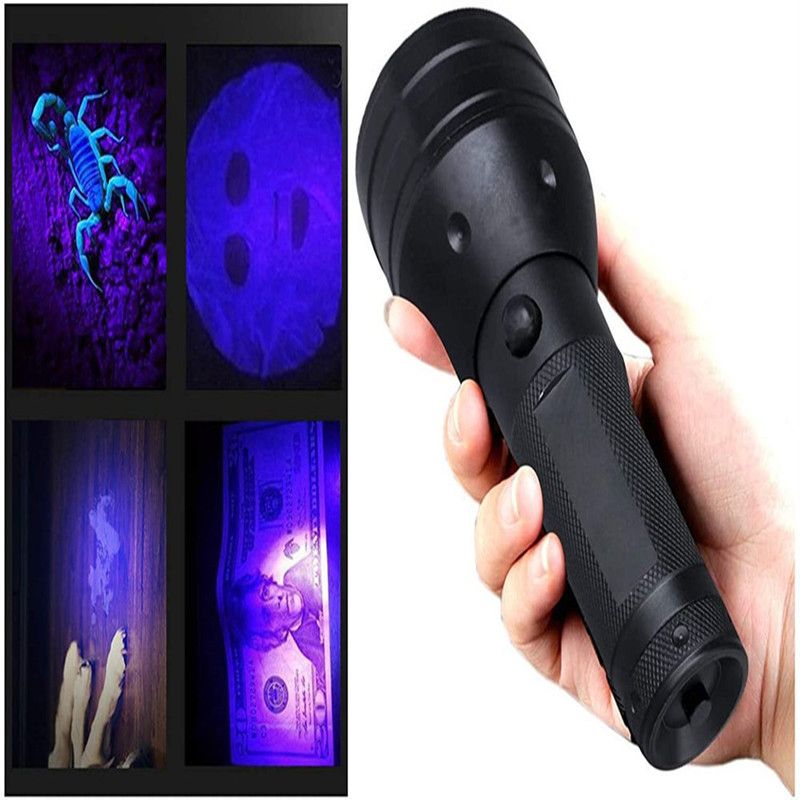 51 LED Ultraviolet Flashlight Black Light Pet Stains