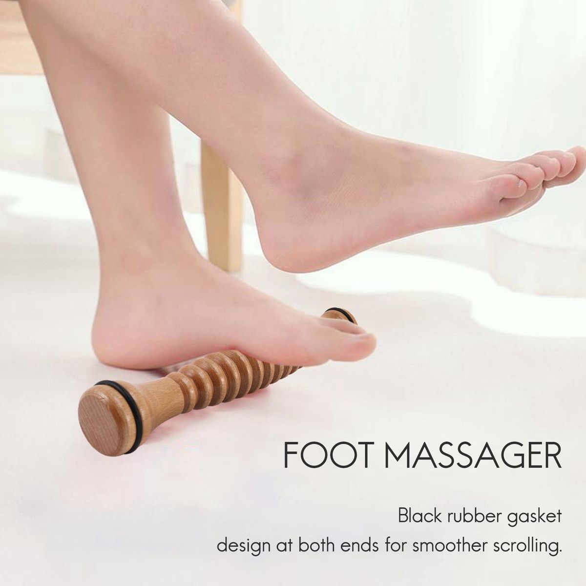 Ballet Foot Massager Instep Shaper Foot Roller Wooden Foot