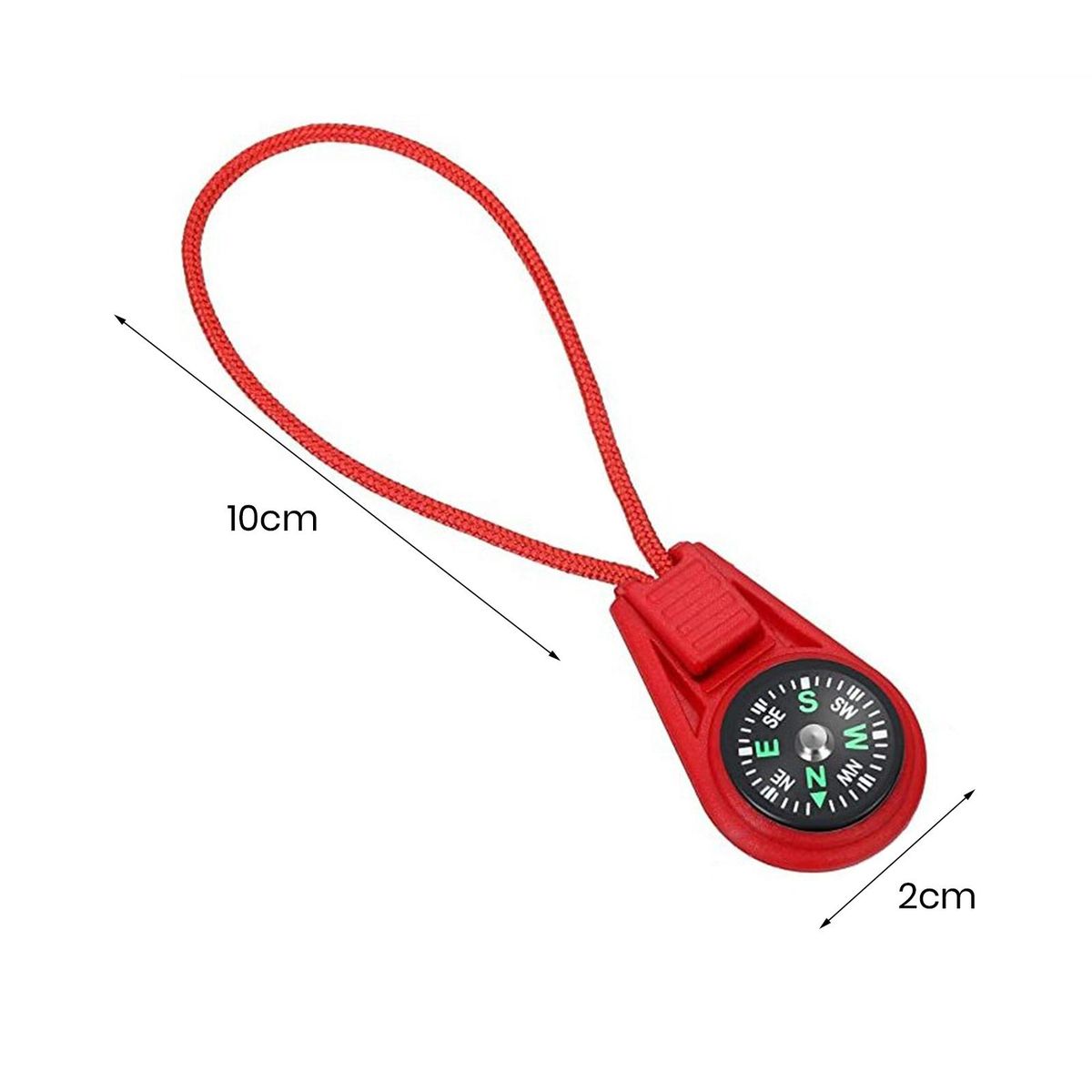 10Pcs Camping Compasses Pocket Size Mini Compasses