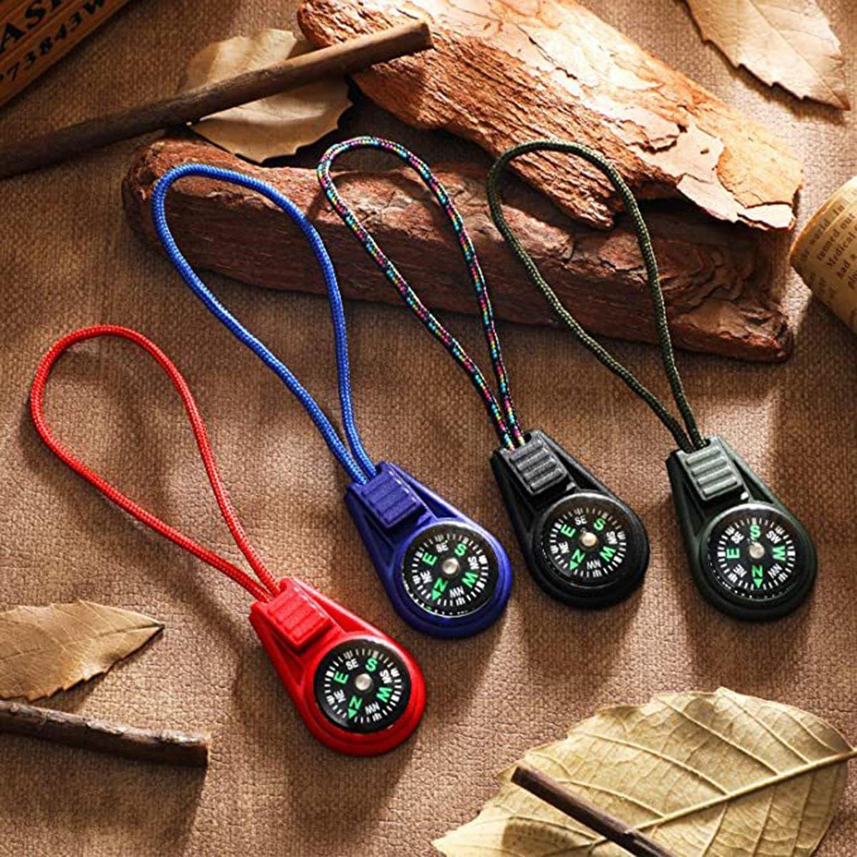 10Pcs Camping Compasses Pocket Size Mini Compasses