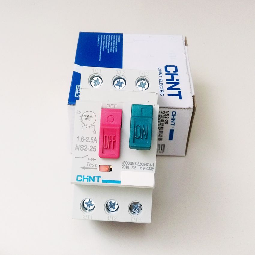 CHINT 1.6-2.5A Motor NS2-25 Manual
