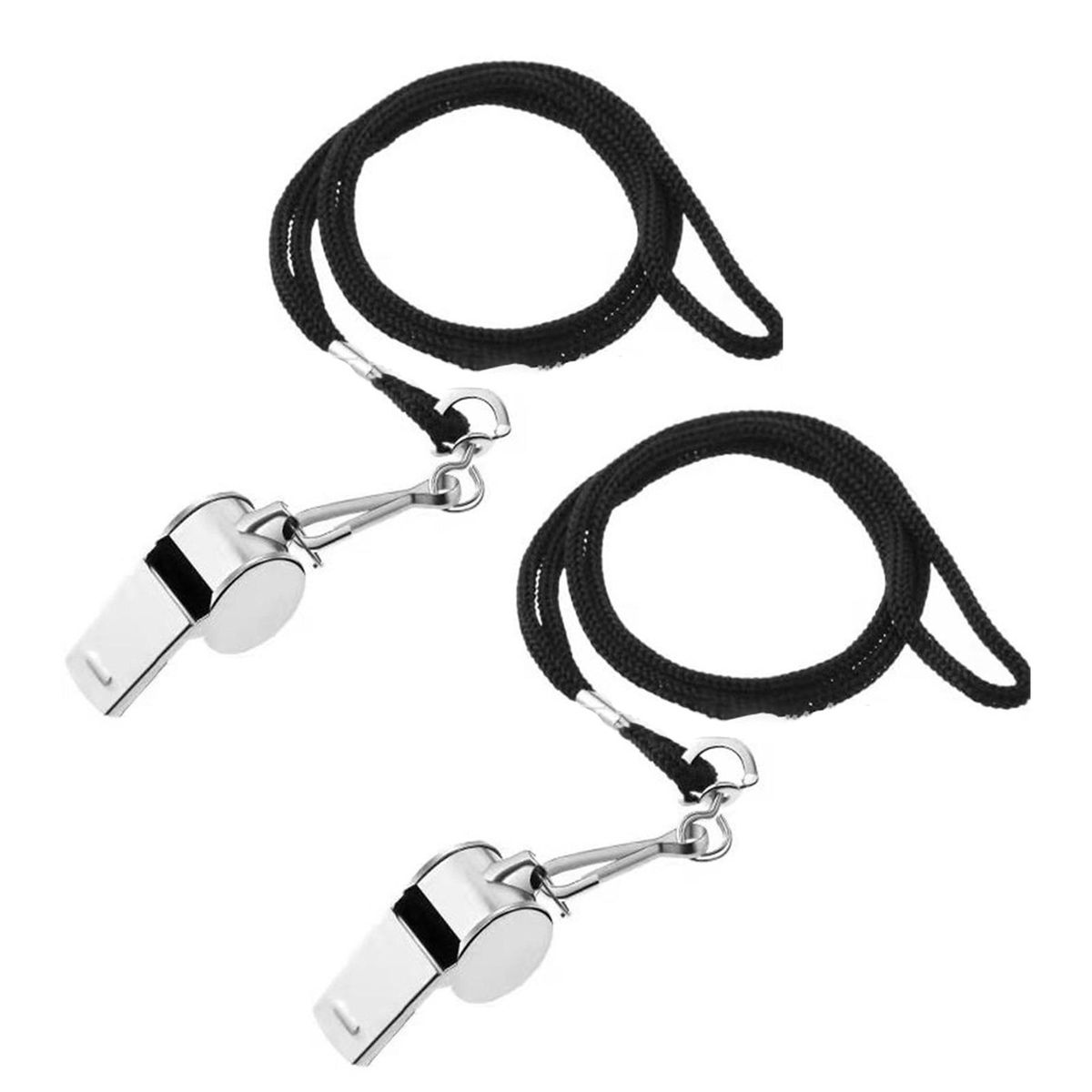 2Pcs Basketball Whistles All-purpose Basketball Soccer Training Whistles
